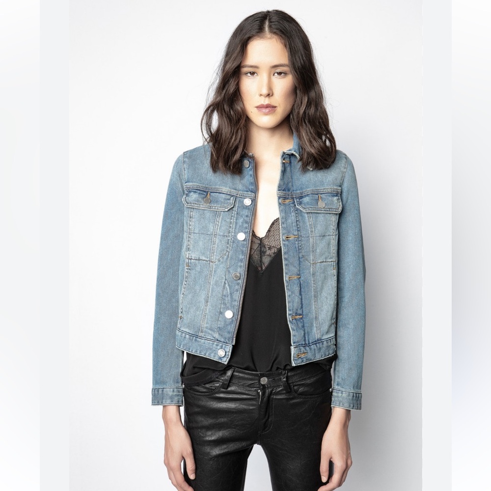 Zadig & Voltaire Blue Denim Jacket